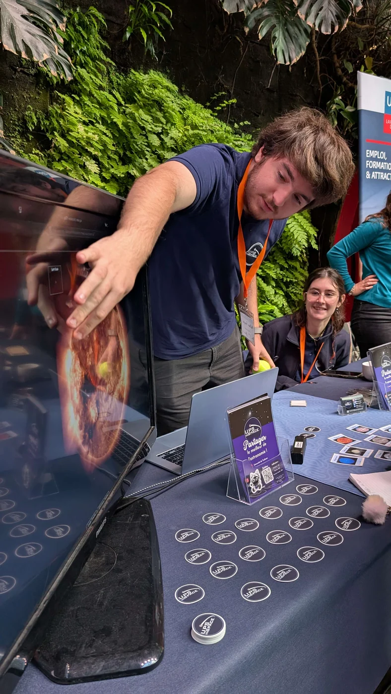 Stand de l’association aux Journées de l’Astronomie et de l’Espace 2025